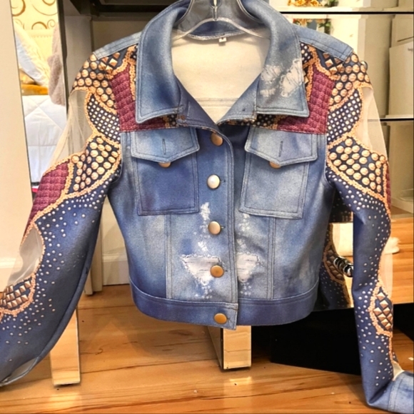 Akira Cropped Jacket - Picture 1 of 3